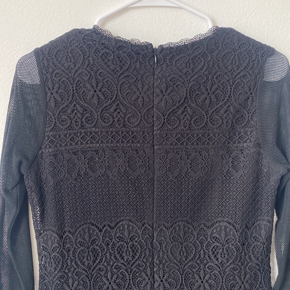 Ellison Black Lace Dress Size Small - Picture 6 of 6